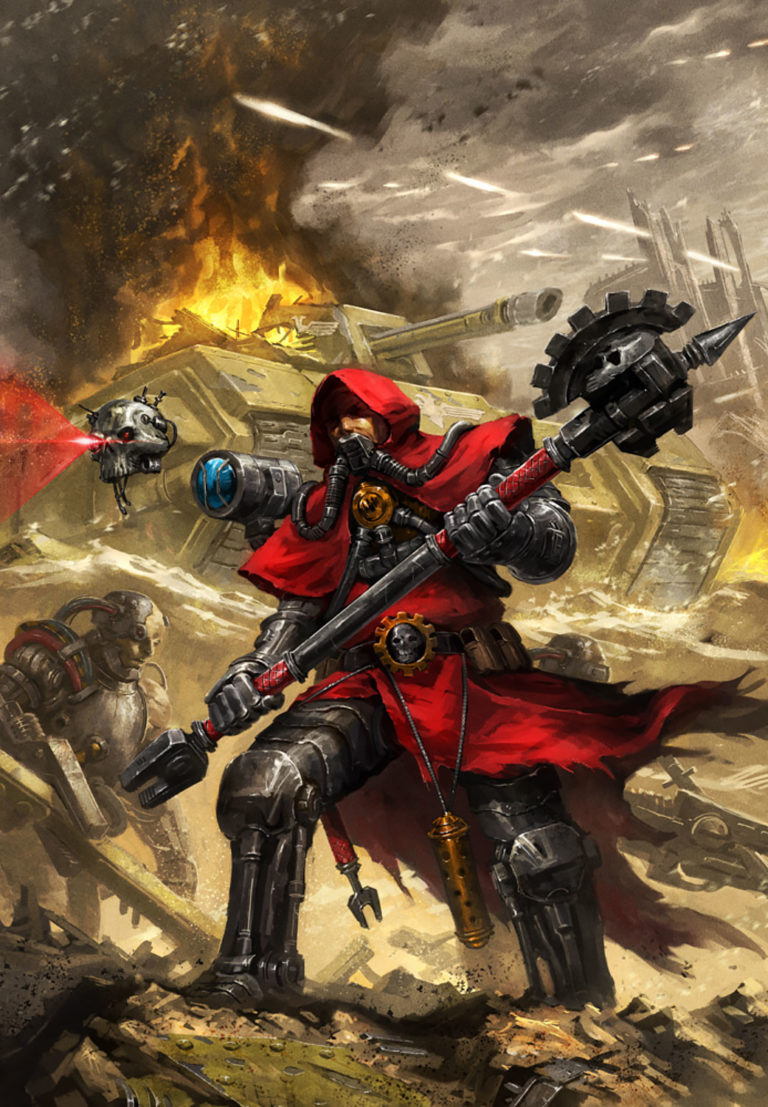 Ad Mech at Work by Ameen Naksewee 