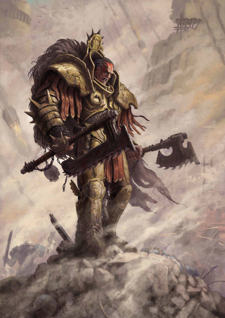 Angron by Jeff Porter 