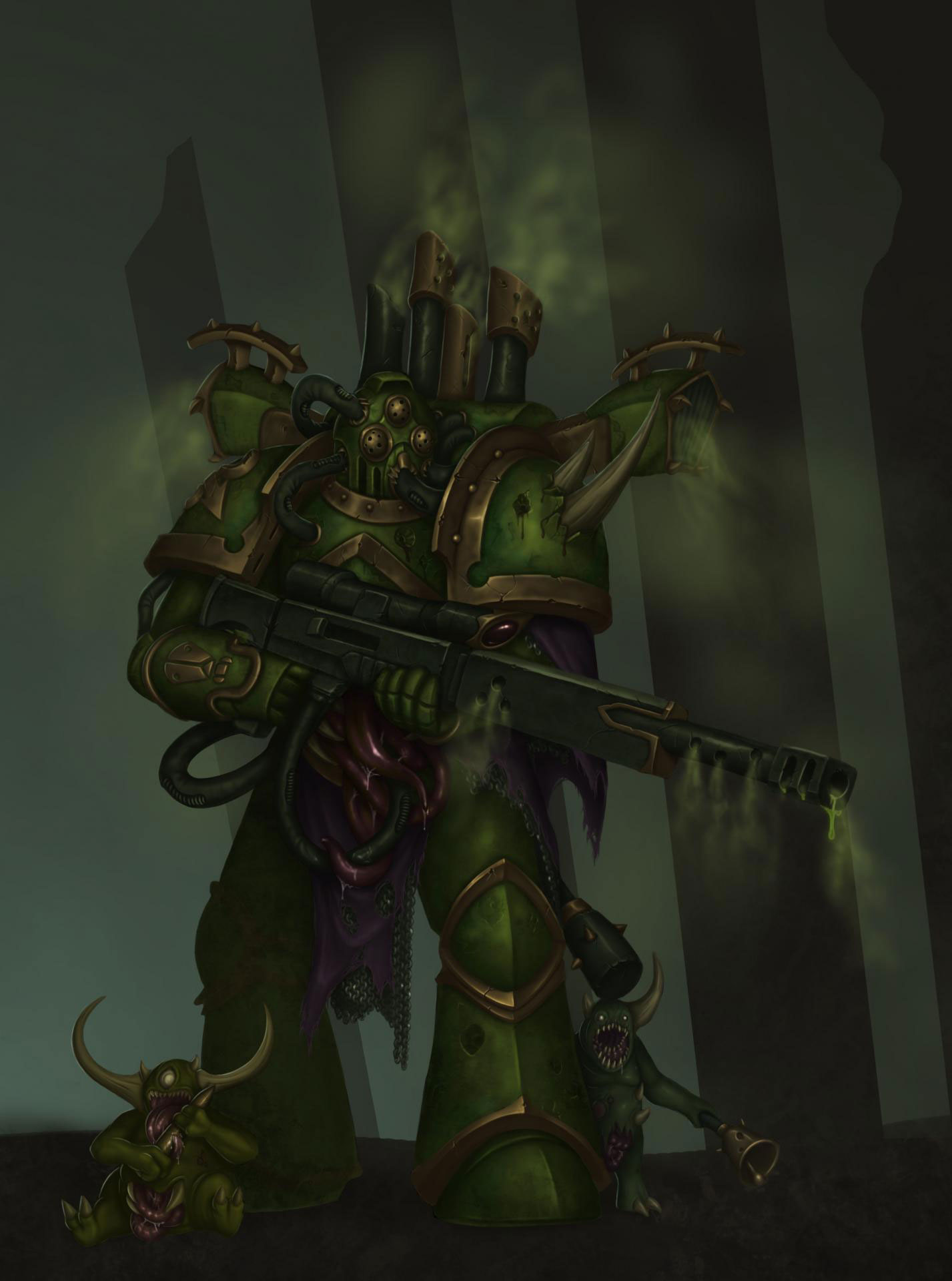 Nurgle Sniper Design by James-Christopher Fauvelle Nurgle Sniper Design by James-Christopher Fauvelle