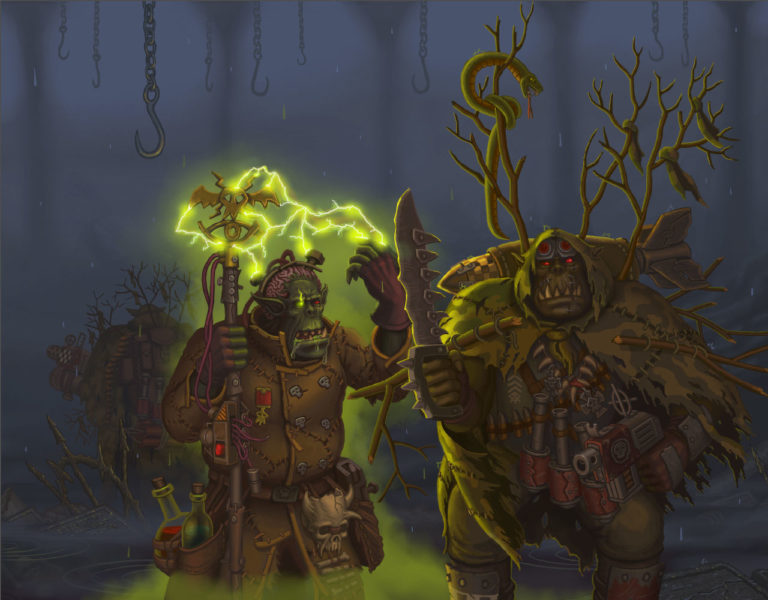 Imperial Orks Weirdboy by a20t43c Imperial Orks Weirdboy by a20t43c