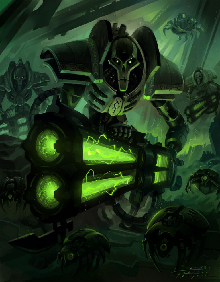 Necrons by Fabrice Magdanz 
