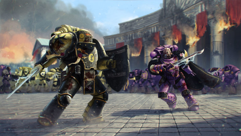 Warhammer 30k by Andrei Greenchuk 