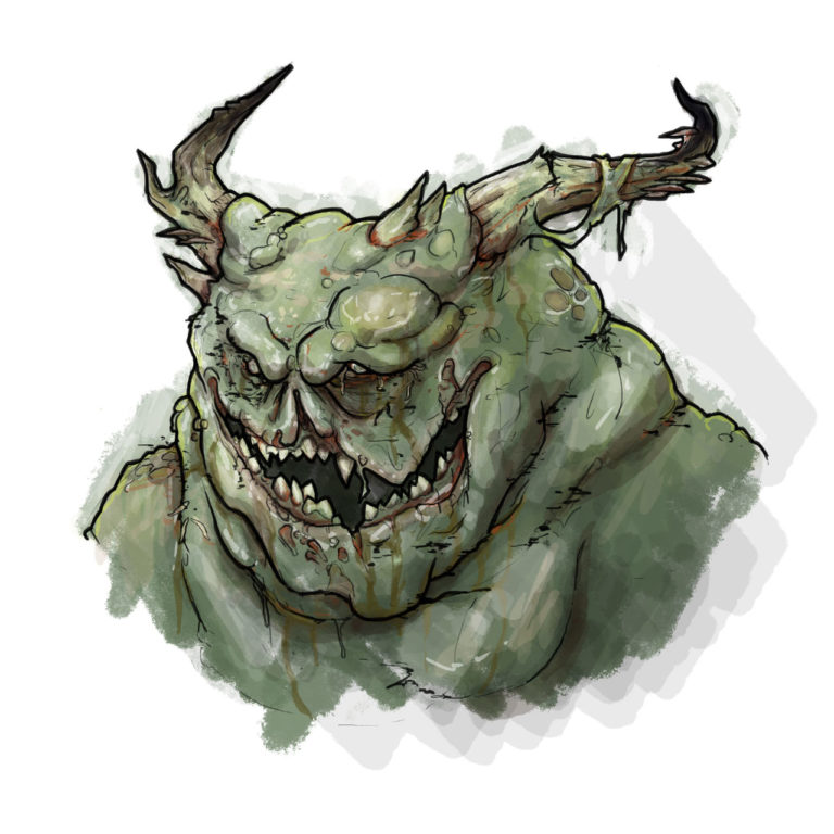 Great Unclean One by Dicey June 