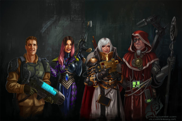 Just a family portrait by Inkary 