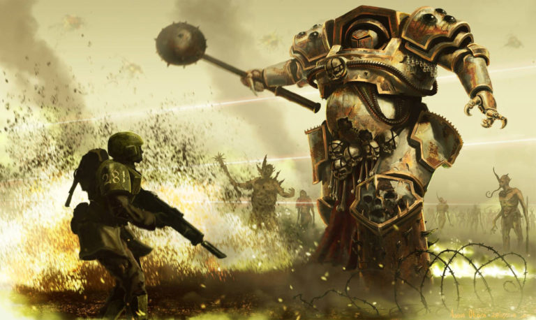 Another day in the life of a Guardsmen by Aaron Oborn 