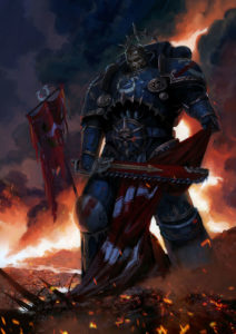 Traitor Ultramarine by Diego Gisbert Llorens 