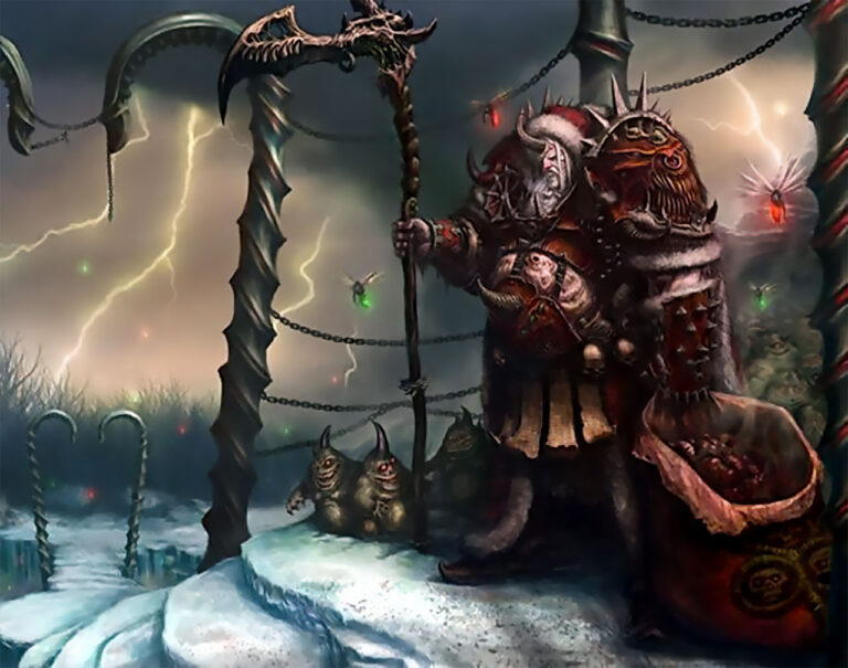 Nurgle Santa by Unknown Artists Nurgle Santa by Unknown Artists