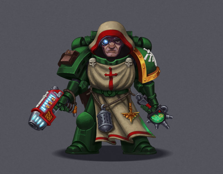 Chibi Dark Angel Sergeant by Alexandr Erohov 