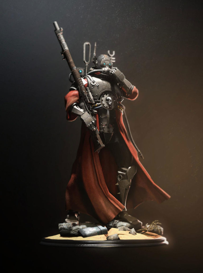 Skitarii Ranger by Alexandre Cadinot 