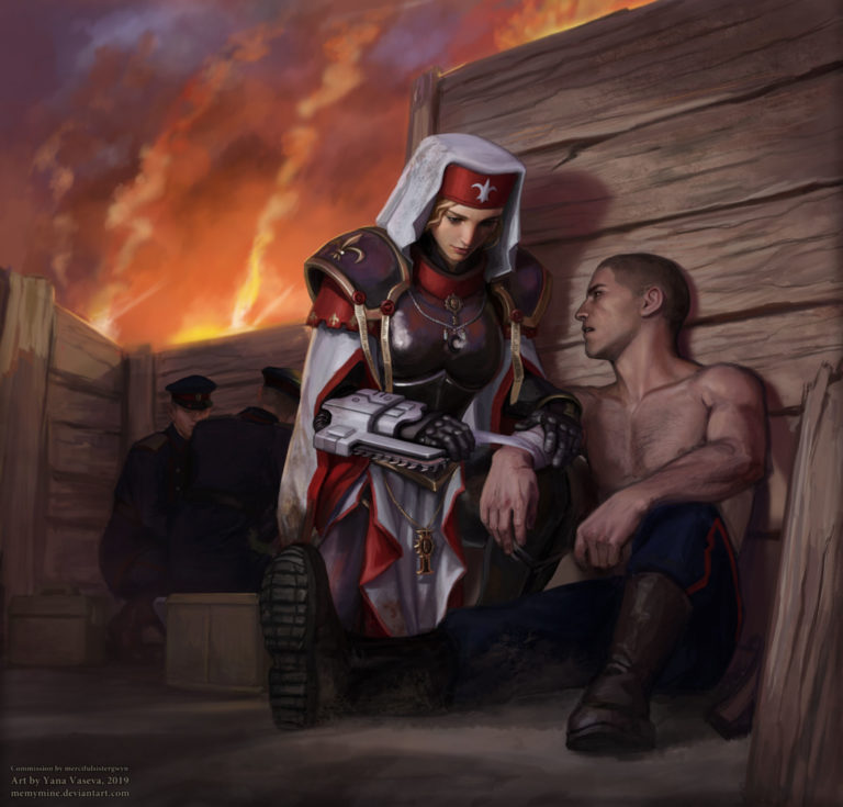 Sister Hospitaller Gwyn by Yana Vaseva 