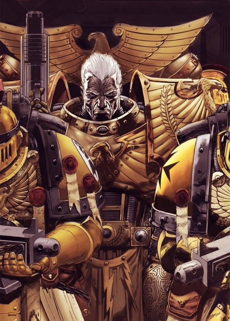 Rogal Dorn by Karl Richardson 