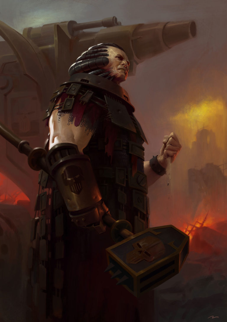 Primarch Perturabo by Mauro Belfiore 