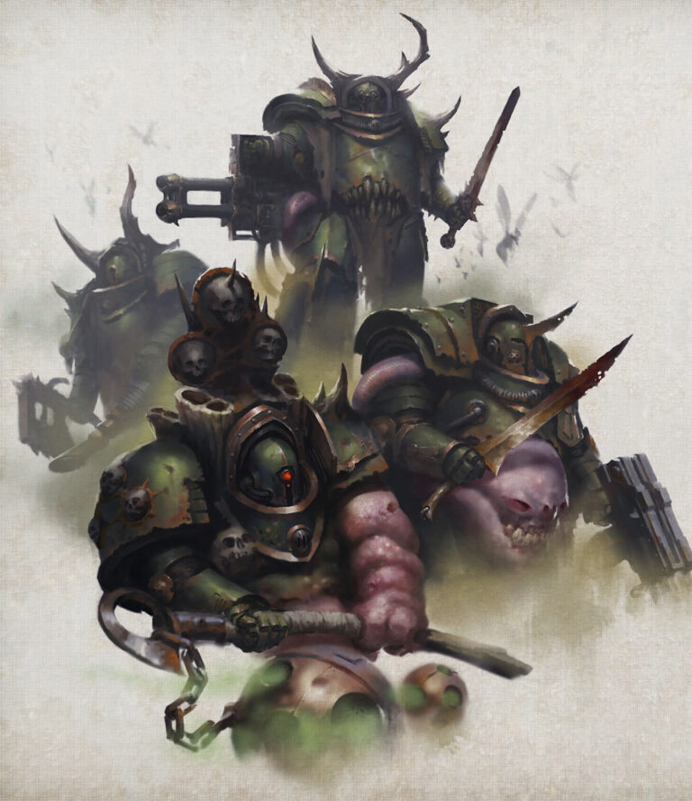 Nurgle Kill Team by Misha Savier 