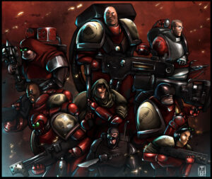 Red Team 40k by Tony Cezar Red Team 40k by Tony Cezar