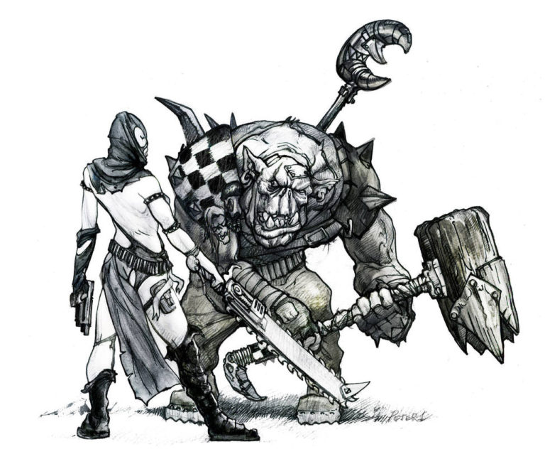 Sister Repentia vs Nob by Peter1punk