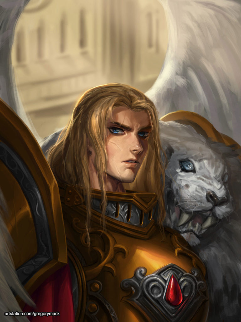 Young Sanguinius by Greg Mack 