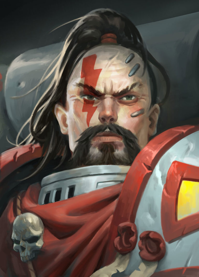 White Scares Captain by FOX3D Entertainment