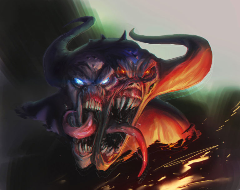 Horror of Tzeentch by Ruslan Korovkin 
