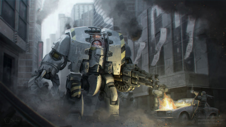 Iron Warriors Leviathan by Andrei Greenchuk 