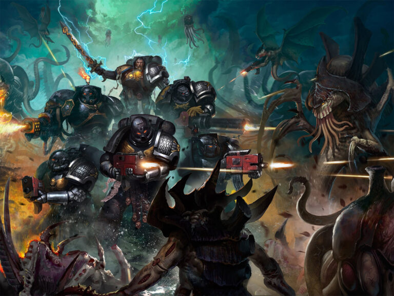 Deathwatch vs Tyranids by Pavel Romanov Deathwatch vs Tyranids by Pavel Romanov