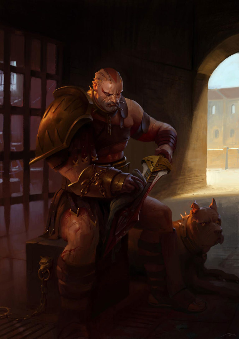 Angron by Mauro Belfiore Angron by Mauro Belfiore