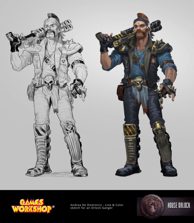 Orlock Ganger by Andrea De Dominicis