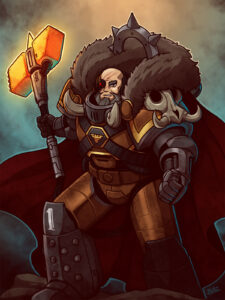 Iron Tusk Chapter Master by Taylor Schmidt 