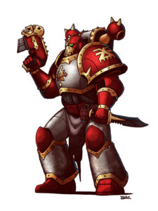 Renegade Space Marine by Taylor Schmidt 