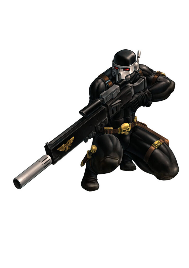 Vindicare Assassin by Alberto Bontempi 