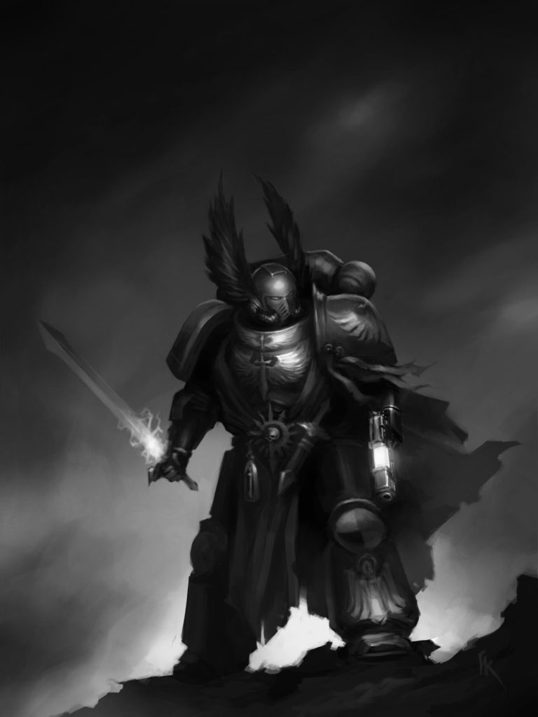 Dark Angels Primaris Master by George Kvavadze