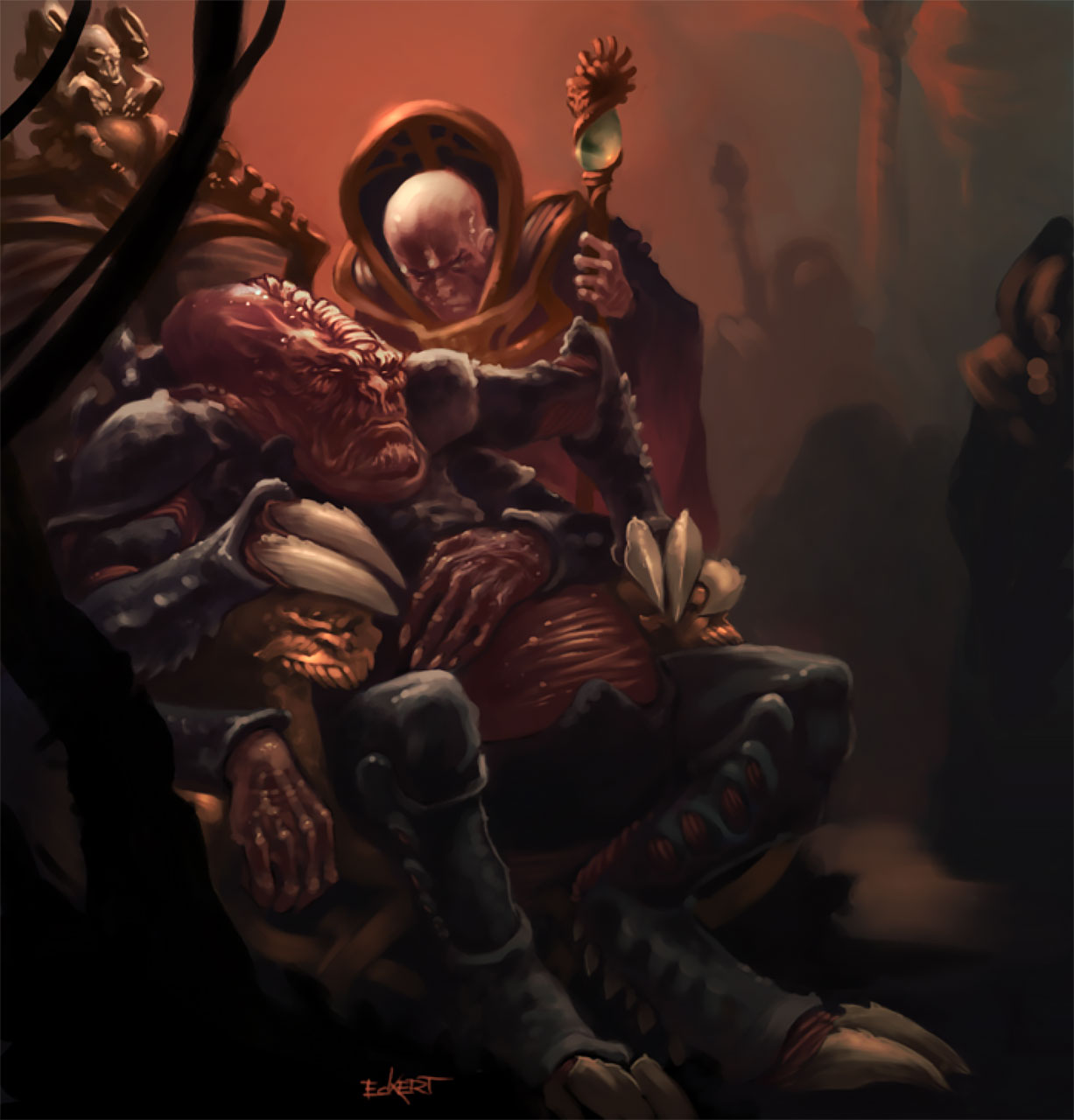 Genestealer Patriarch by Simon Eckert Genestealer Patriarch by Simon Eckert