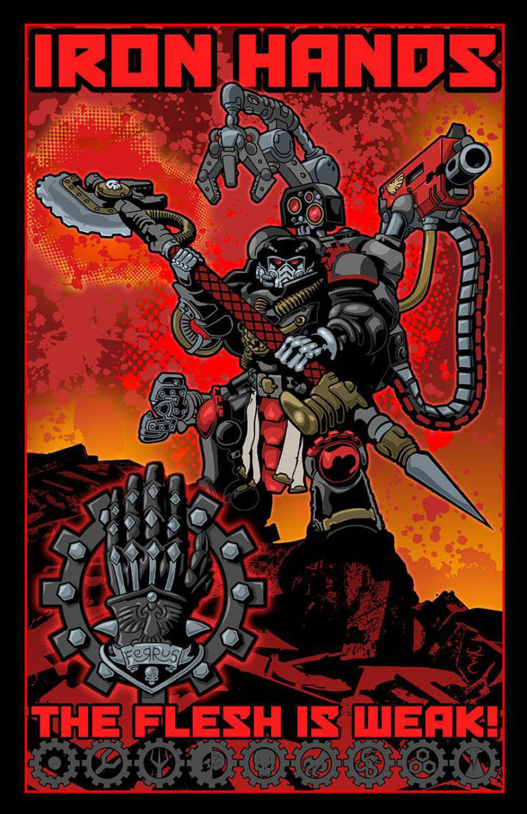 Iron Hands by Kurt Metz 
