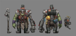 Ork Mek Nob by Dicey June 