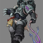 Slaanesh Raptor Champion by Dicey June (MistyMiasma)
