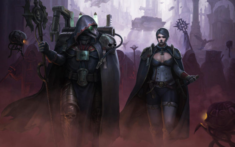 Inquisitors arrive on Terra by L J Koh 