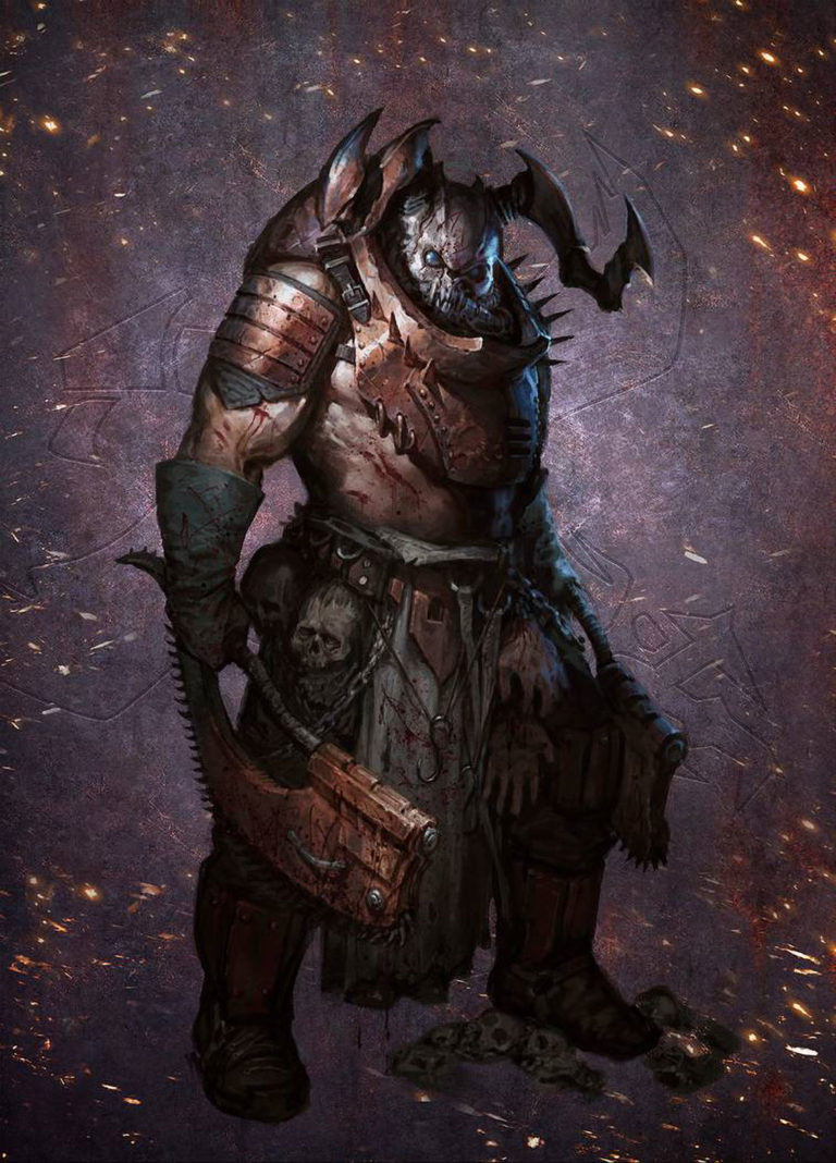 Necromunda Corpse Grinder by Thomas Elliott 