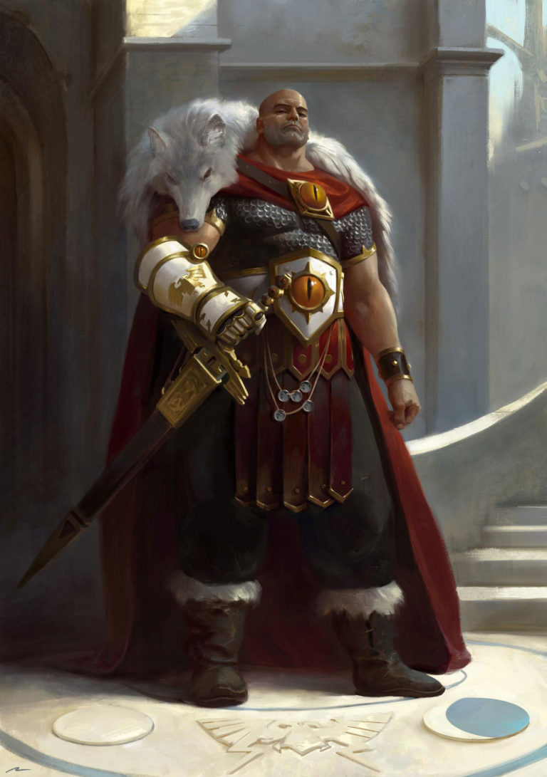 Horus Lupercal by Mauro Belfiore 