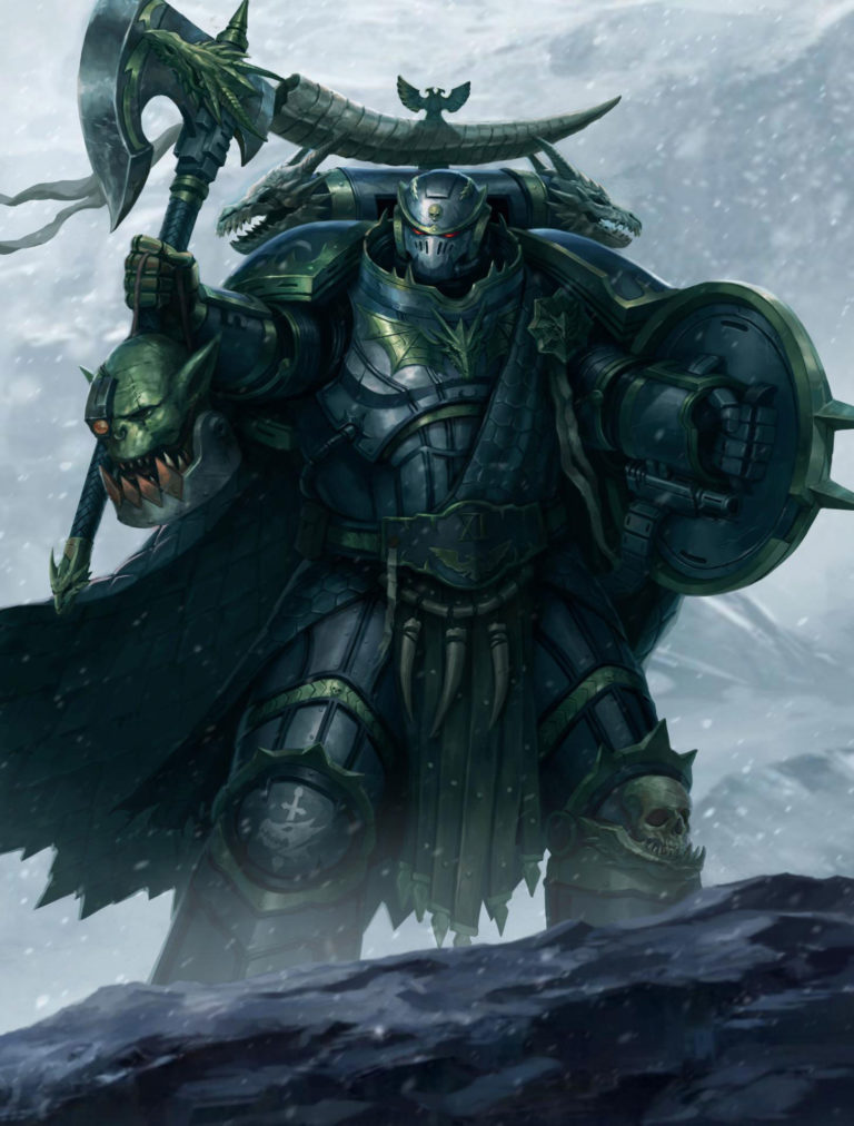 Iron Drakes Primarch by L J Koh 