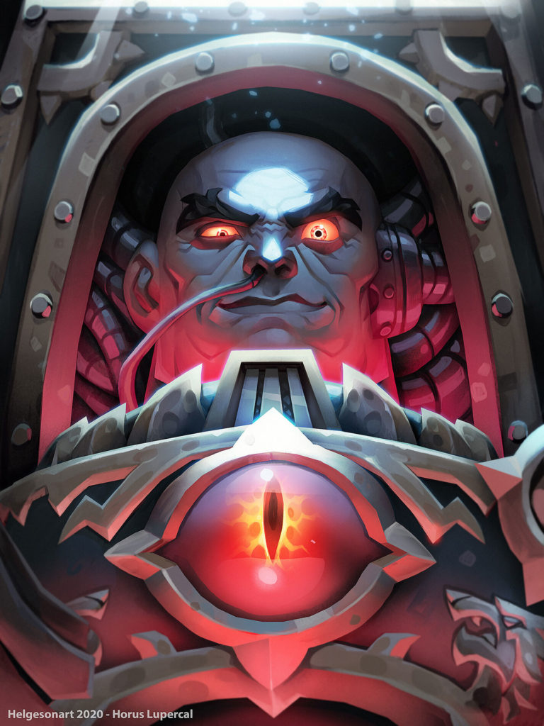 Horus Lupercal by Johannes Helgeson 