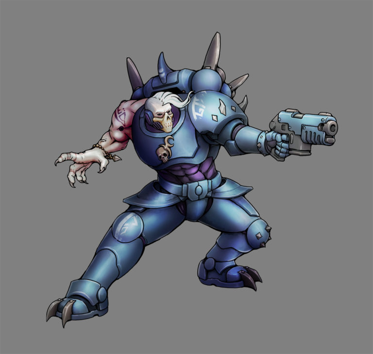 Slaanesh Reiver by Dicey June 