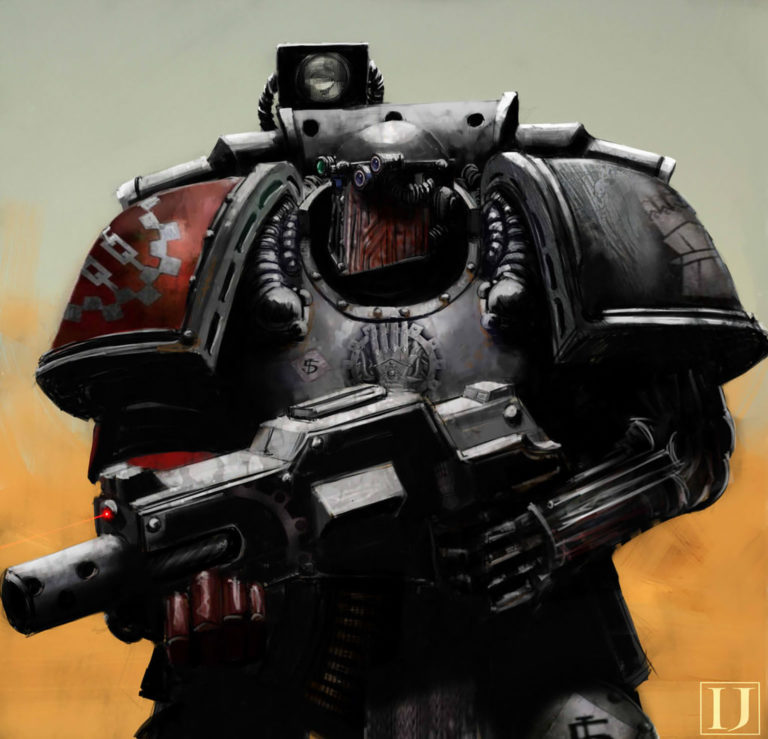 Pre Heresy Iron Hands by Ilqar