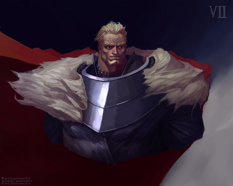 Pre-Crusade Rogal Dorn by Alexey Potorochin 