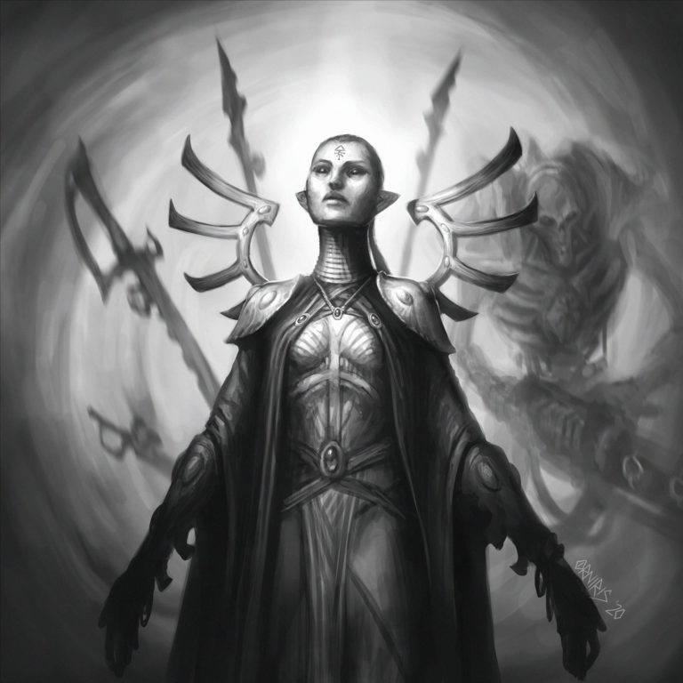 Craftworlds Bonesinger Benneruin by Orniris Terensi 