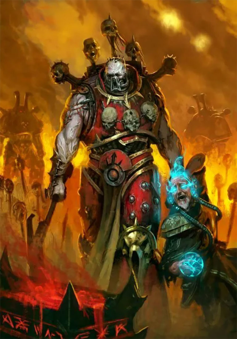 Khorne Berzerker by Diego Gisbert Llorens 
