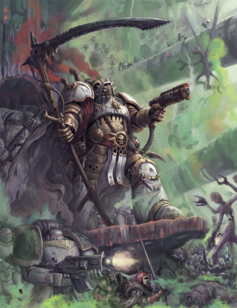 Mortarion, of the Death Guard by Jeff Porter 