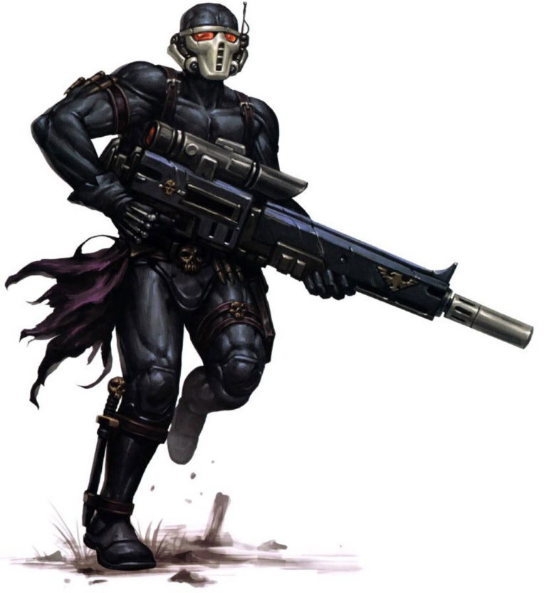 Vindicare Assassin by Unknown Artists