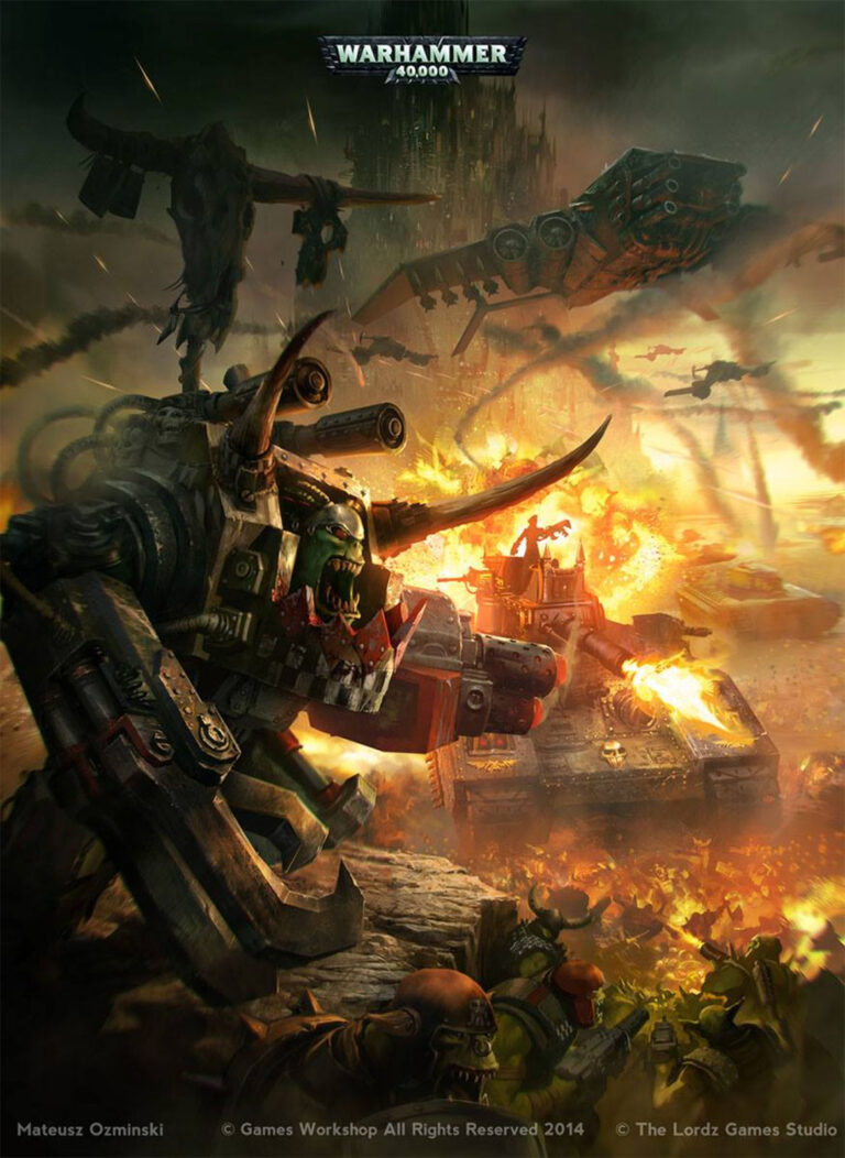 Armageddon Da Orks by Mateusz Ozminski 