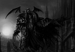 Night Haunter Konrad Curze by Ibrahim Ben Naceur