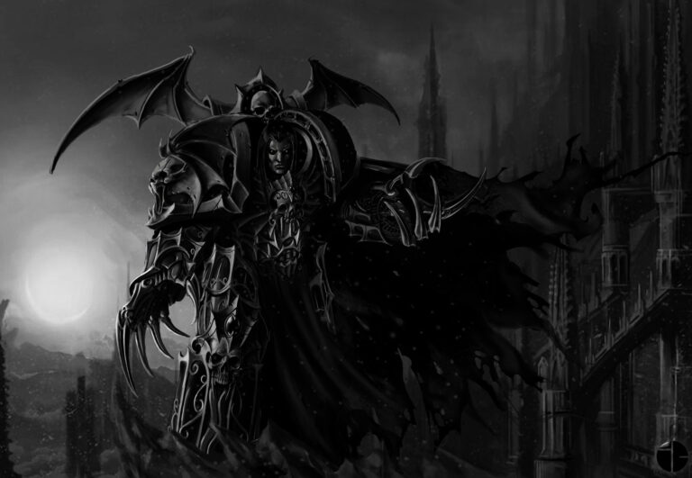 Night Haunter Konrad Curze by Ibrahim Ben Naceur 