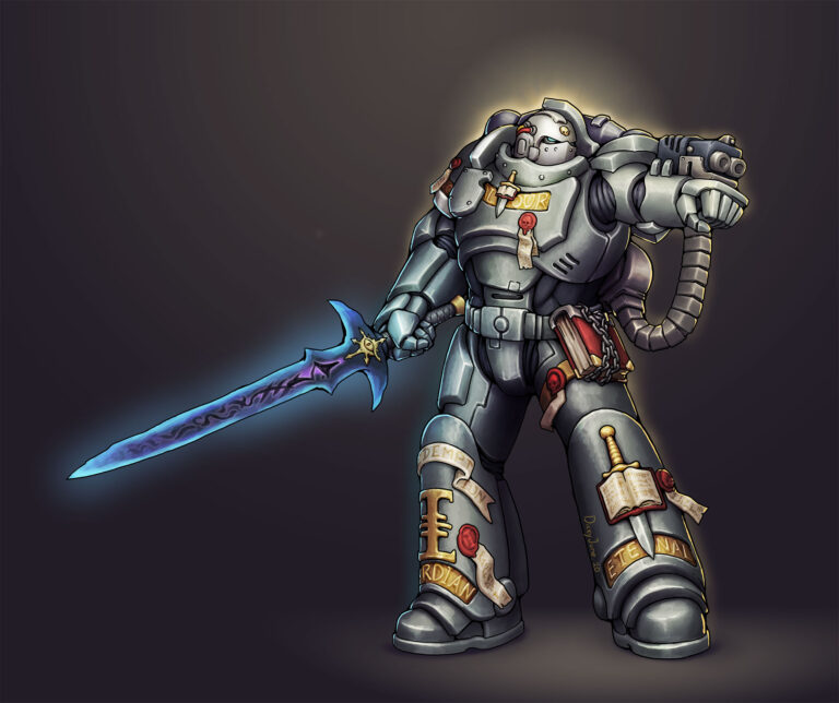 Primaris Castellan Crowe by Inkary 